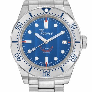 Squale 1545 Steel Blue Bracelet