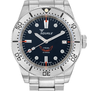 Squale 1545 Steel Black Bracelet